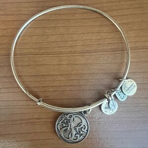 Alex and Ani Brass Bangle Bracelet